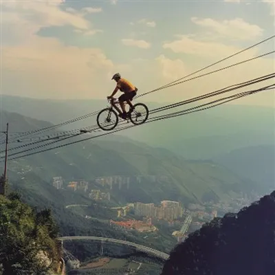 Bicicleta de telecabina