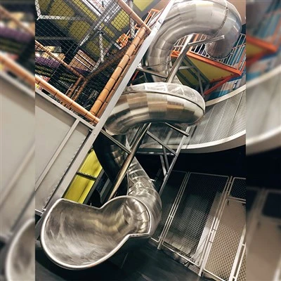 Glisă spirală din oțel inoxidabil
